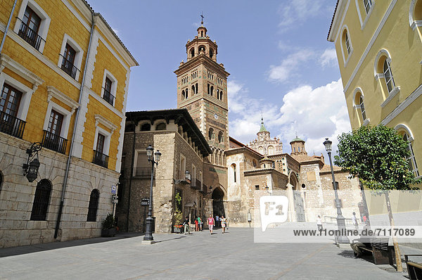 Europa Kathedrale UNESCO-Welterbe Aragonien Spanien