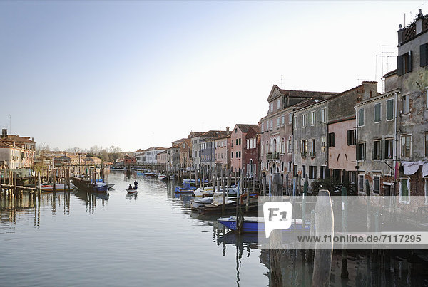 Canal de San Pietro  Castello  Venice  Venezia  Veneto  Italy  Europe