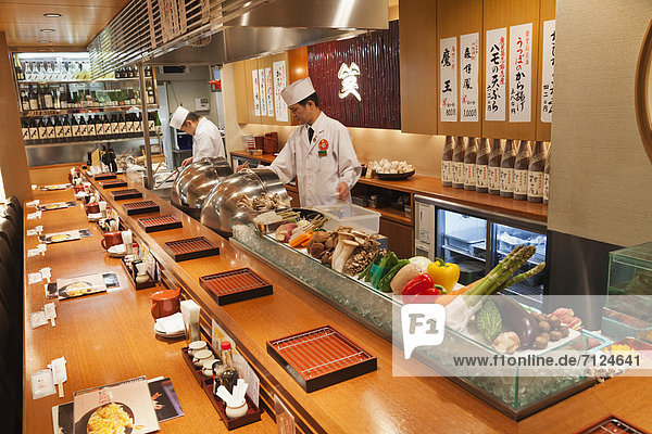 Urlaub  Lebensmittel  Reise  Tokyo  Hauptstadt  Restaurant  Asien  Japan  japanisch  Tempura