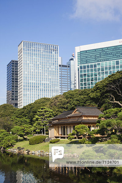 Tokyo  Hauptstadt  Architektur  Garten  moderne Architektur  Asien  Japan  japanisch  modern