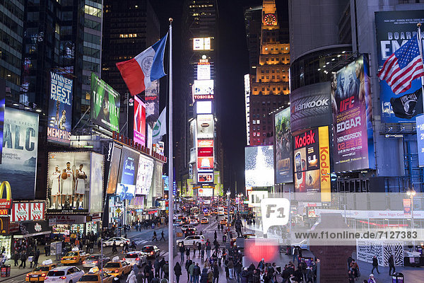 USA  United States  America  New York  Manhattan  Times Square  active  alive  big  busy  city  colorful  landmark  dream  lights  modern  building  center  advertising  night  people