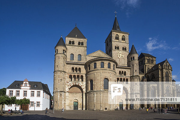 Germany Europe travel Trier Dome Cathedral architecture church colourful history religion roman skyline square Unesco