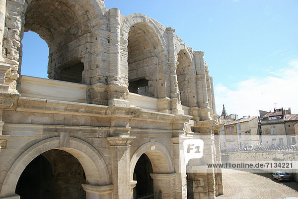Frankreich  Europa  Stadion  Amphitheater  Arles  römisch