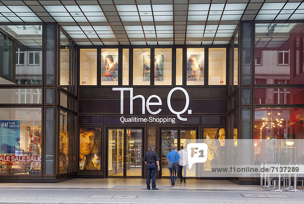 '''The Q'' Einkaufszentrum  Friedrichstraße  Berlin  Deutschland  Europa'