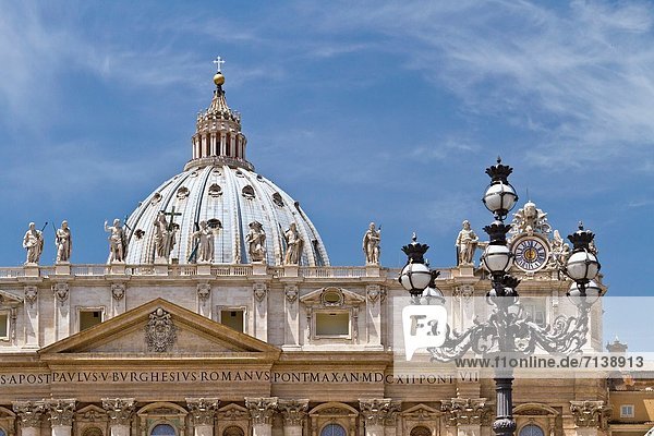 Kuppel  Rom  Hauptstadt  Architektur  Basilika  Kuppelgewölbe  Italien  Vatikan
