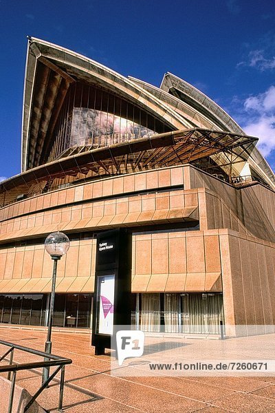 Closeup of Famous Sydney Opera House in New South Wales Australia