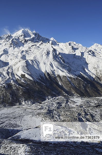 Tal  Dorf  Himalaya  Asien  Nepal