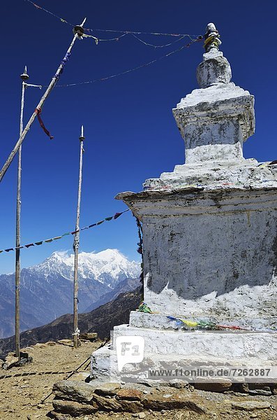 Himalaya  Asien  Nepal  Stupa