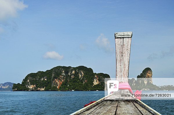 Boot  Ansicht  Südostasien  Rai Leh  Railay  Raleigh  Krabi  Asien  Leh  Thailand