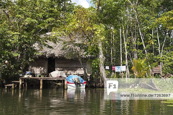 Mensch Menschen Gebäude See Mittelamerika Ethnisches Erscheinungsbild Guatemala
