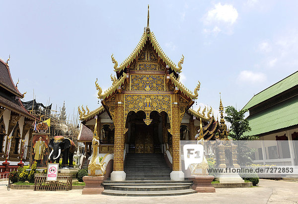 Wat San Muang Ma Luang in Chiang Mai  Thailand  Asien