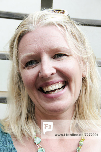 Lachende Frau  Portrait