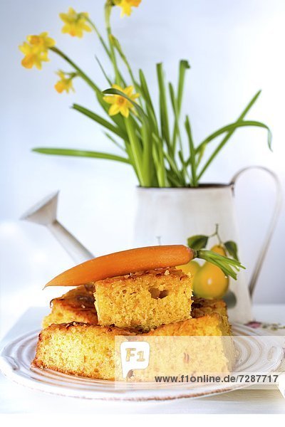 Kuchen Möhre Lilie Ostern
