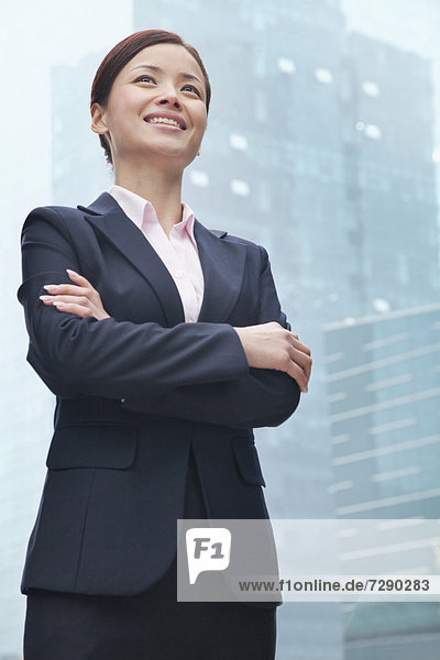 Geschäftsfrau  lächeln  chinesisch