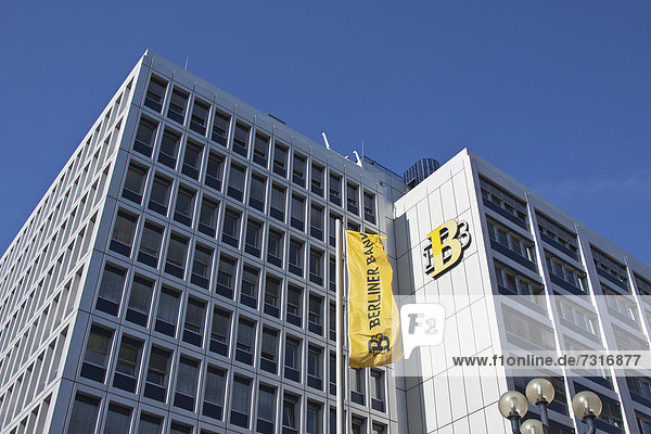 Zentrale der Berliner Bank AG  Berlin  Deutschland  Europa