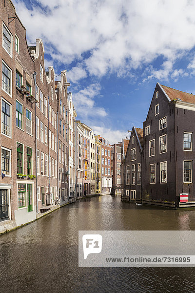 Amsterdam Hauptstadt Europa Gebäude Geschichte vorwärts Niederlande