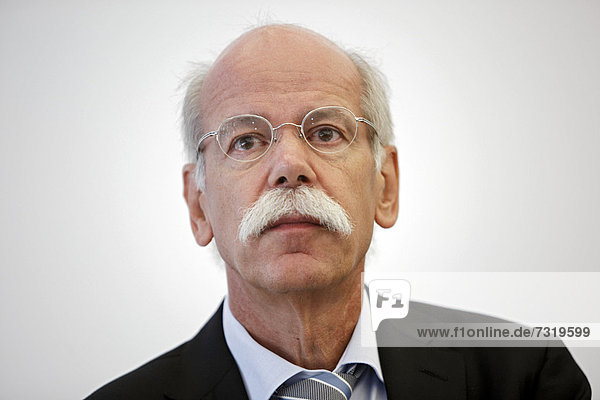 Dr. Dieter Zetsche  Vorsitzender des Vorstands der Daimler AG in Stuttgart  Baden-Württemberg  Deutschland  Europa