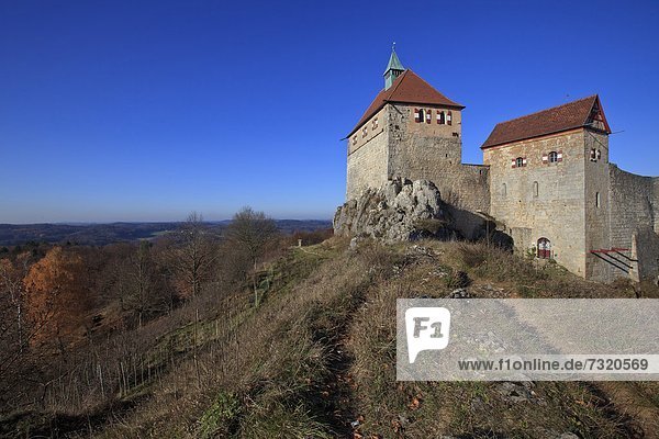 Burg Hohenstein  Fränkische Schweiz  Franken  Deutschland  Europa