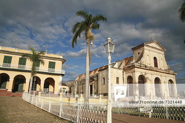 Iglesia de la Santisima  church in Trinidad  Cuba  Caribbean  Americas