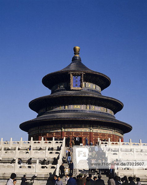 China. Peking. Tempel des Himmels.