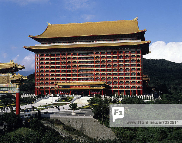 Taipeh  Hauptstadt  Ehrfurcht  Hotel  Taiwan