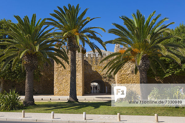 Stadtmauer  Europa  Algarve  Lagos  Portugal