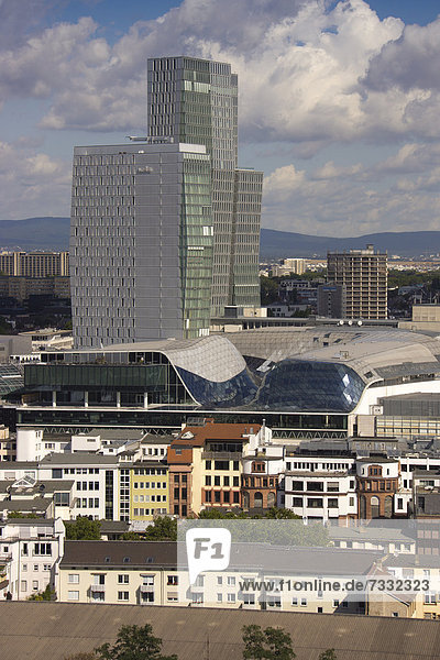 Opernturm  Projekt Palais Quartier  Frankfurt hoch vier  Frankfurt am Main  Hessen  Deutschland  Europa