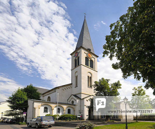 Christus-Kirche  Boppard  Rhein-Hunsrück-Kreis  Rheinland-Pfalz  Deutschland  Europa