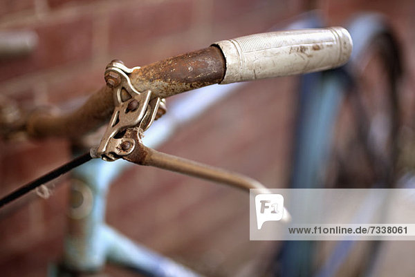 Detail eines alten Fahrrades