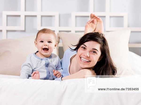 Bett Mutter - Mensch Baby