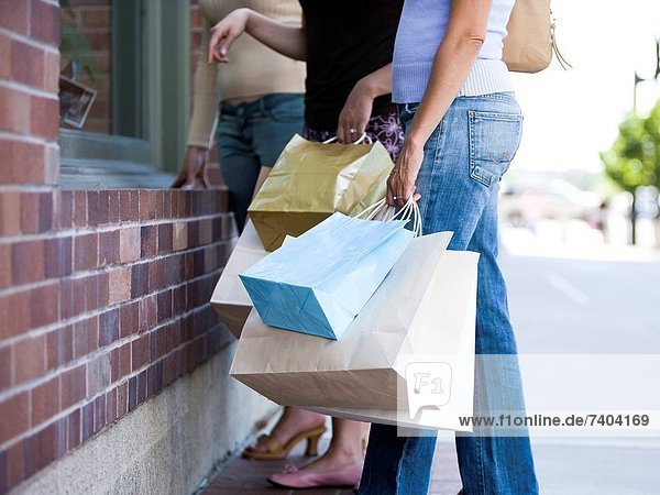 Freundschaft Tasche halten kaufen 3 Mädchen