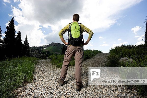 nehmen Weg auswählen wandern