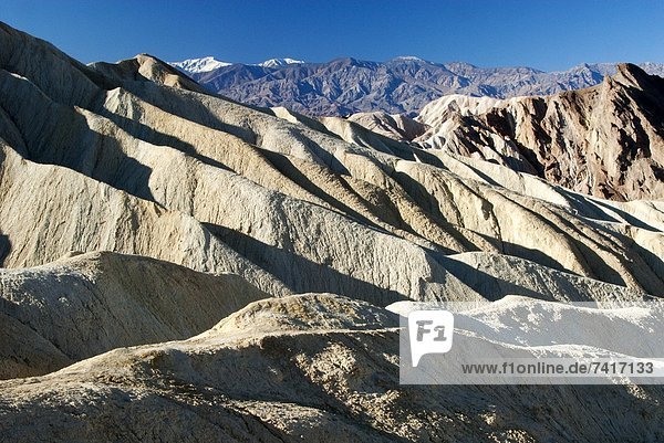 Nationalpark über Anordnung Sand Muster Kalifornien Death Valley Nationalpark hinaussehen zeigen bizarr