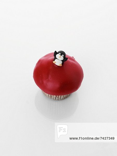 Dekoration cupcake Pinguin