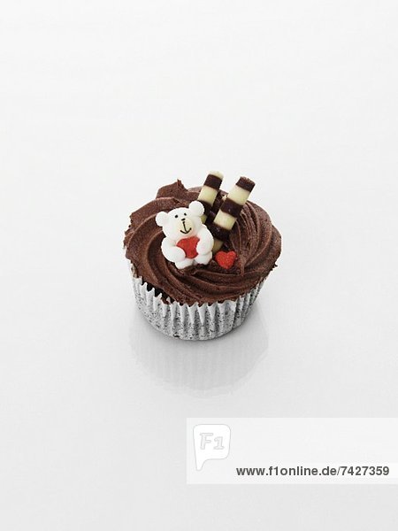 Dekoration Schokolade cupcake Sahne