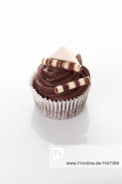 Dekoration Schokolade cupcake