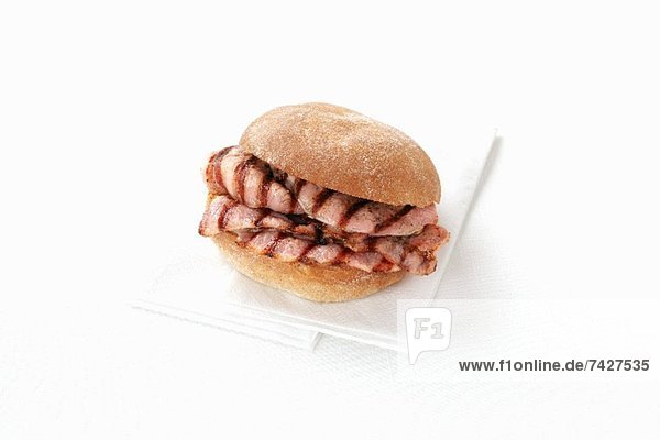 Burger mit Bacon