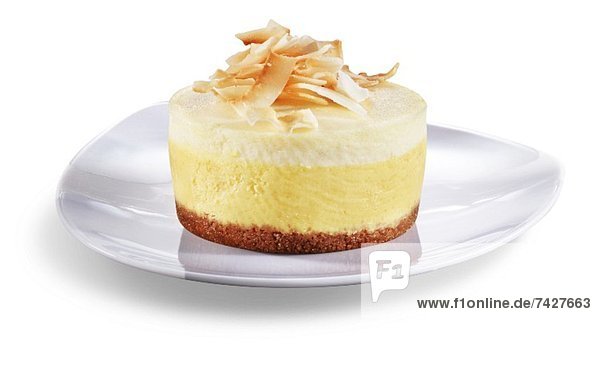 'Mango Citrus Cheesecake with Toasted Coconut