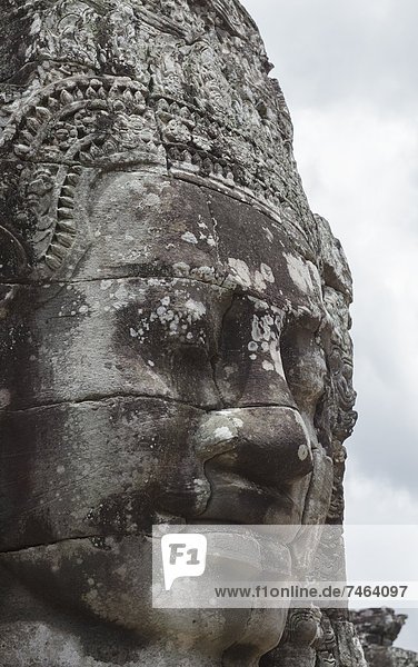 Stein  lächeln  Südostasien  schnitzen  UNESCO-Welterbe  Vietnam  Angkor  Asien  Kambodscha  Siem Reap