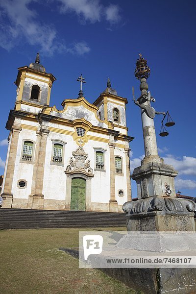 Kirche  Brasilien  Minas Gerais  Südamerika