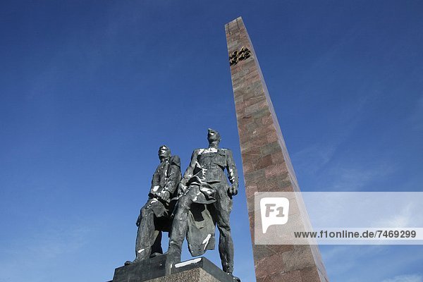 Europa  Soldat  Figur  Schutz  deutsch  Symbol  Bronze  Russland