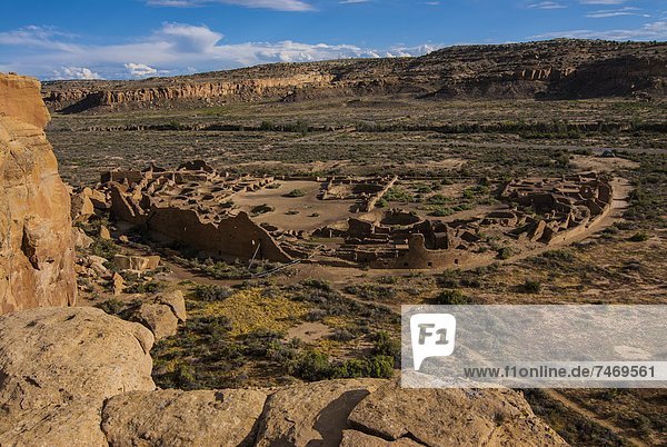 Vereinigte Staaten von Amerika  USA  Geschichte  Ruine  Kultur  Nordamerika  UNESCO-Welterbe  New Mexico