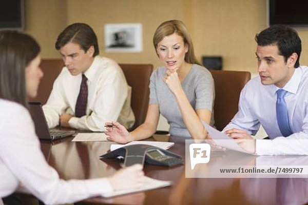 Geschäftstreffen Businesstreff Meeting