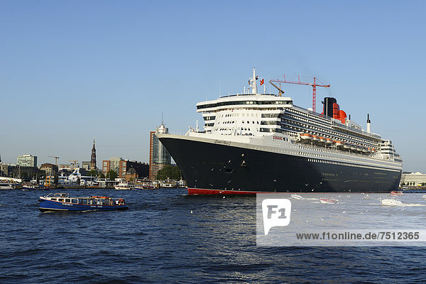 RMS Queen Mary 2 during Hamburg Cruise Days  Port of Hamburg