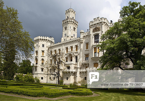Schloss Hlubok·  Schloss Frauenberg  Hlubok· nad Vltavou  Böhmen  Tschechische Republik  Europa
