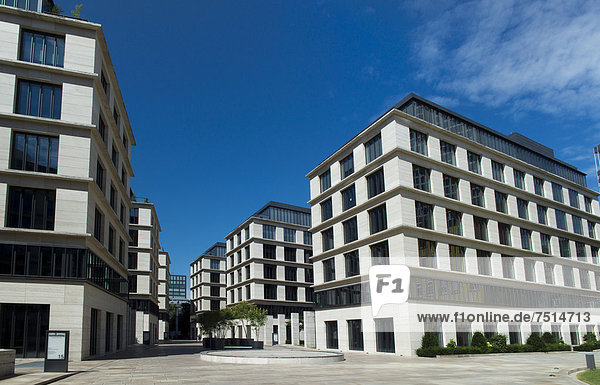 Europa Finanzen Gebäude Reichtum Büro Frankfurt am Main Ortsteil Deutschland Hessen modern