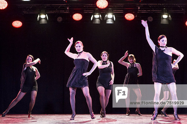 'Musical ''Chicago''  dancers  live performance  Le ThÈ‚tre in Kriens  Lucerne  Switzerland  Europe'