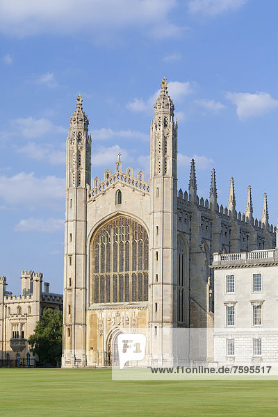 Kapelle des King's College  Cambridge  England  Großbritannien  Europa