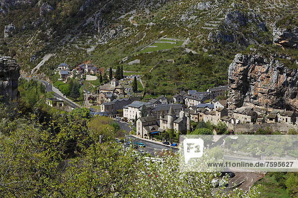 Frankreich Europa UNESCO-Welterbe Gorges du Tarn Languedoc-Roussillon
