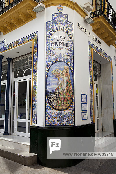 Europa, Fotografie, Wand, Produktion, Großstadt, Geschichte, Kachel, Andalusien, Sevilla, Spanien